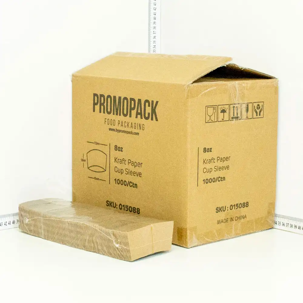 8oz Kraft Paper Sleeve Cup 1000/ctn