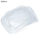 230mm PET Plastic Sugarcane Bowl Lid 300/ctn