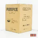 700ml PP Plastic Round Black Bowl Clear Lid 200/ctn