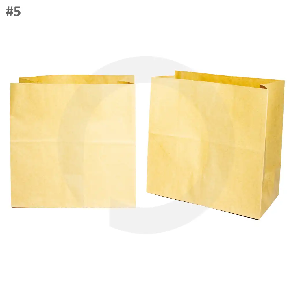 #5 Kraft Paper No Handle Bag 200/ctn