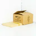 40PE Kraft Wrapping Paper 23×23cm 2000/ctn