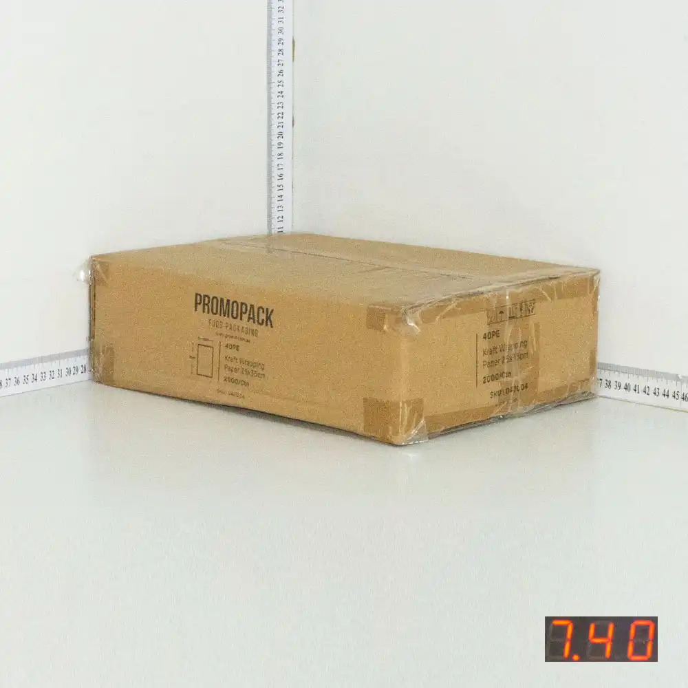 40PE Kraft Wrapping Paper 25×35cm 2000/ctn