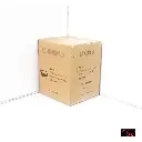 Black - 700ml W Kraft Paper Window Lunch Box 200/ctn