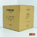 600ml/90mm PET Plastic Jar Clear PP Cap 100/ctn