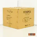 50ml PET Plastic Bottle Matte Black Alu Cap 500/ctn