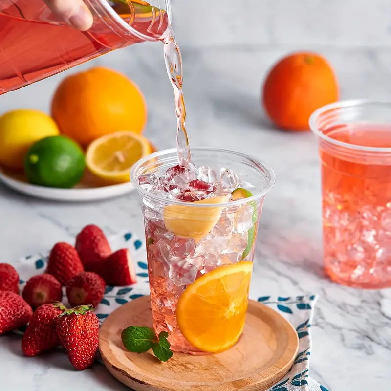 16oz/98mm PET Plastic Cup 1000/ctn