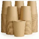 8oz Single Wall Kraft Paper Cup 1000/ctn