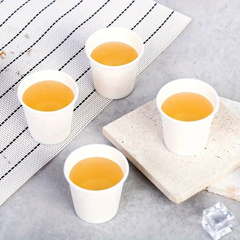 4oz Single Wall White Paper Cup 1000/ctn