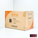 Black - #4 White Paper Twisted Handle Bag 200/ctn
