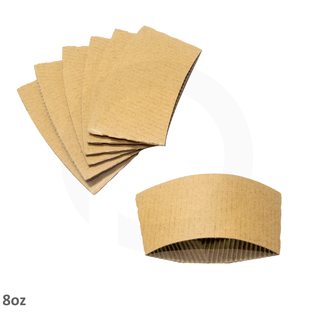 8oz Kraft Paper Sleeve Cup 1000/ctn