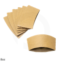 8oz Kraft Paper Sleeve Cup 1000/ctn