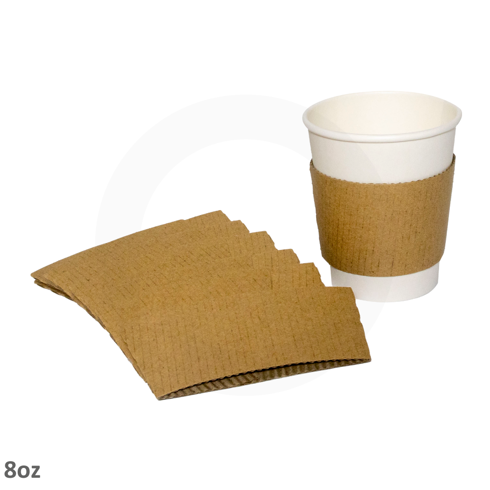 8oz Kraft Paper Sleeve Cup 1000/ctn
