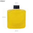 250ml B PET Plasitc Cold Brew Bottle Black Alu Cap 200/ctn