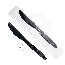 Premium Black PS Plastic Knife Film Wrap 1000/ctn