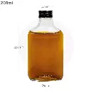 200ml D Cold Brew Glass Bottle Black Alu Cap 50/ctn