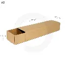 #2 Kraft Paper Drawer Box 500/ctn