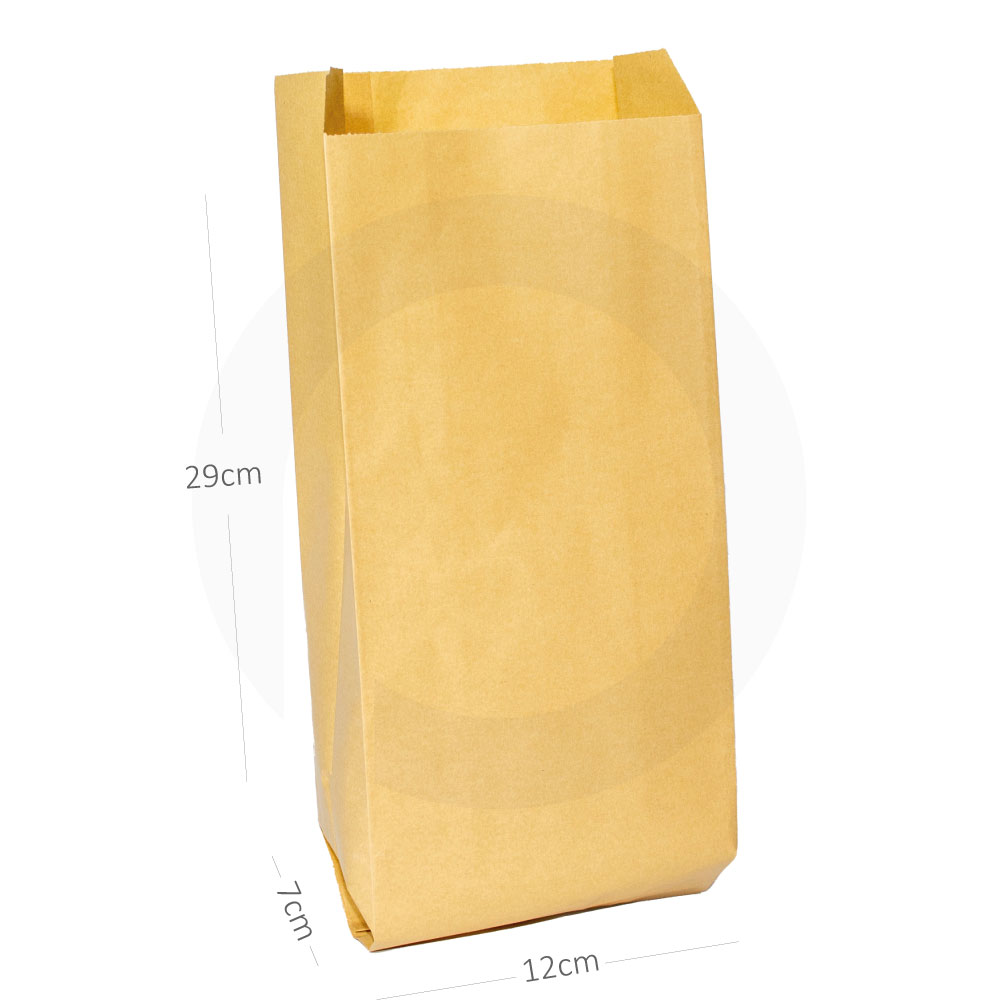 #1229 Satchel Kraft Paper Bag 1000/ctn