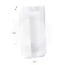 #5 Satchel White Paper Window Bag 1000/ctn