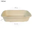 1000ml Bagasse Sugarcane Food Bowl 300/ctn