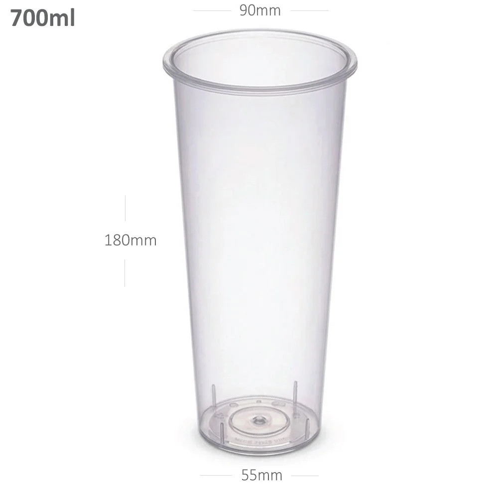 24oz/90 Clear PP Plastic Cup 500/ctn