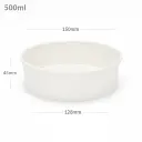 500ml White Paper Salad Bowl 300/ctn