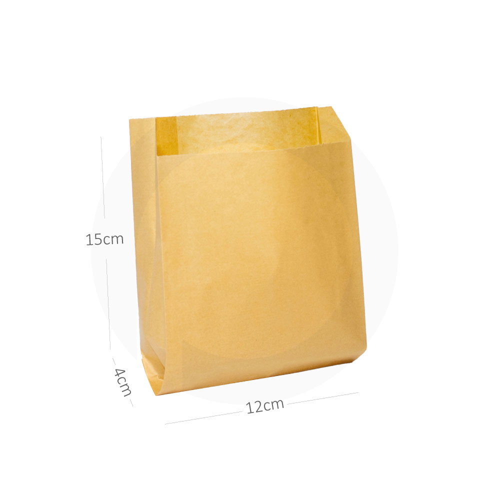 #1215 Satchel Kraft Paper Bag 1000/ctn