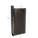 Black - #926 Satchel White Paper Bag 1000/ctn