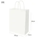 #4 White Paper Twisted Handle Bag 200/ctn