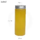 350ml PET Plastic Bottle with O Hole Alu Cap 100/ctn