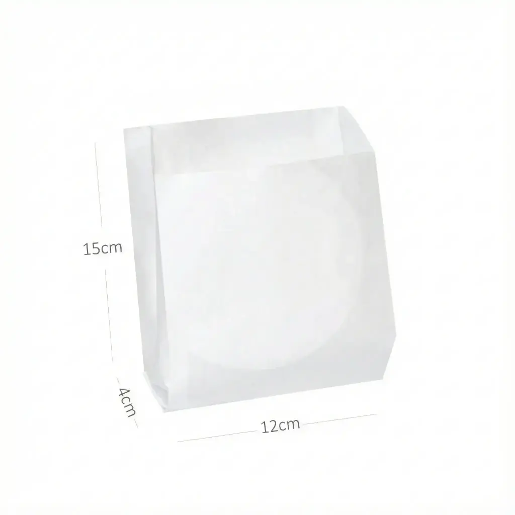 [101011] #1215 White Paper Satchel Bag 1000/ctn