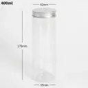 400ml PET Plastic Bottle O Hole Alu Cap 100/ctn