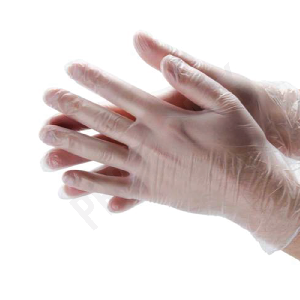 [388031] Medium Clear Vinyl Gloves 1000/ctn