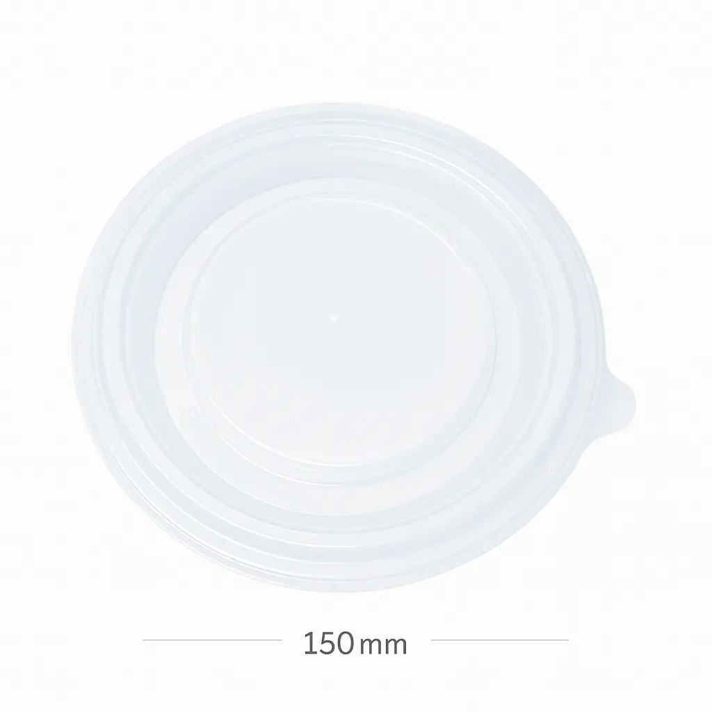 [012065] 150mm PP Plastic Salad Bowl Lid 300/ctn